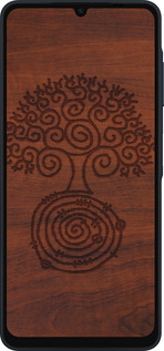 Силиконовый чехол Узор дерева для Samsung Galaxy A06 4G - 4119u-3776 изображение 