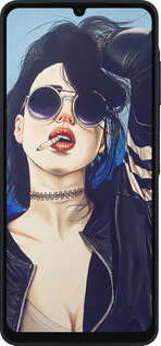 Силіконовий чехол Дівчина на стилі для Samsung Galaxy A06 4G - 4151u-3776 изображение 