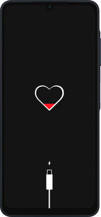 Силіконовий чехол Підзарядка серця для Samsung Galaxy A06 4G - 4274u-3776 изображение 