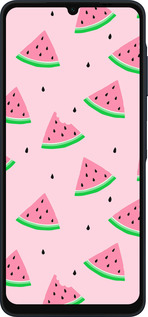 Силиконовый чехол Розовый арбуз для Samsung Galaxy A06 4G - 4314u-3776 изображение 