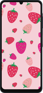 Силіконовий чехол Полунички для Samsung Galaxy A06 4G - 4332u-3776 изображение 