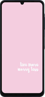 Силиконовый чехол Живи больше для Samsung Galaxy A06 4G - 4347u-3776 изображение 