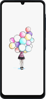 Силиконовый чехол Шарики для Samsung Galaxy A06 4G - 4387u-3776 изображение 