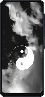 Силиконовый чехол Инь и Янь для Samsung Galaxy A06 4G - 4389u-3776 изображение 