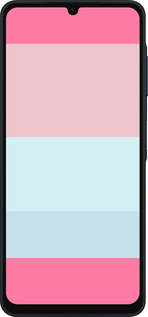 Силиконовый чехол Полосы1 для Samsung Galaxy A06 4G - 4589u-3776 изображение 