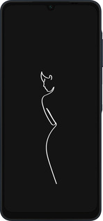 Силиконовый чехол Силуэт1 для Samsung Galaxy A06 4G - 4590u-3776 изображение 