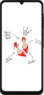 Силиконовый чехол Женщина для Samsung Galaxy A06 4G - 4599u-3776 изображение 