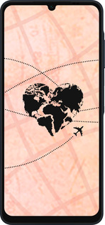 Силиконовый чехол Путешествуй для Samsung Galaxy A06 4G - 4607u-3776 изображение 