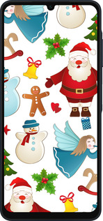 Силіконовий чехол Новорічний 1 для Samsung Galaxy A06 4G - 4614u-3776 изображение 