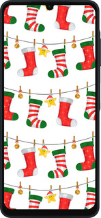 Силиконовый чехол Новогодний 9 для Samsung Galaxy A06 4G - 4622u-3776 изображение 