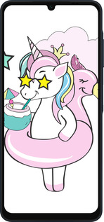 Силіконовий чехол Crown Unicorn для Samsung Galaxy A06 4G - 4660u-3776 изображение 