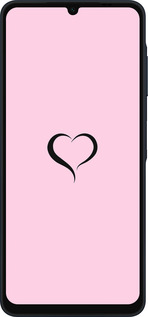 Силиконовый чехол Сердце 1 для Samsung Galaxy A06 4G - 4730u-3776 изображение 