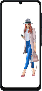 Силиконовый чехол Девушка 1 для Samsung Galaxy A06 4G - 4751u-3776 изображение 