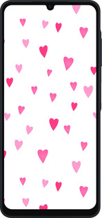 Силіконовий чехол Сердечка 2 для Samsung Galaxy A06 4G - 4763u-3776 изображение 