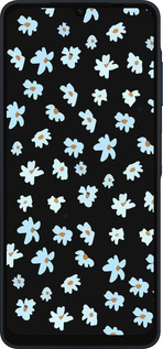 Силиконовый чехол Цветочный для Samsung Galaxy A06 4G - 4900u-3776 изображение 