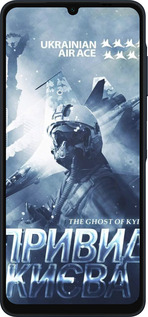 Силиконовый чехол Призрак Киева v2 для Samsung Galaxy A06 4G - 5229u-3776 изображение 