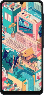 Силиконовый чехол № 5393 для Samsung Galaxy A06 4G - 5393u-3776 изображение 