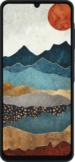 Силиконовый чехол Закат горы для Samsung Galaxy A06 4G - 5434u-3776 изображение 