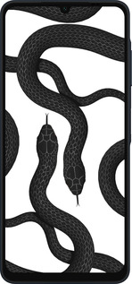 Силиконовый чехол Змеи для Samsung Galaxy A06 4G - 5473u-3776 изображение 