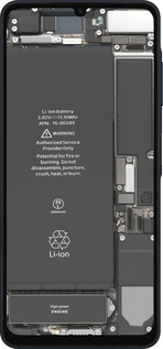 Силиконовый чехол Детали смартфона для Samsung Galaxy A06 4G - 5487u-3776 изображение 