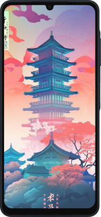 Силіконовий чехол Японія монастир для Samsung Galaxy A06 4G - 5590u-3776 изображение 