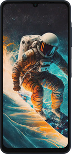 Силиконовый чехол Сноубордист для Samsung Galaxy A06 4G - 5604u-3776 изображение 