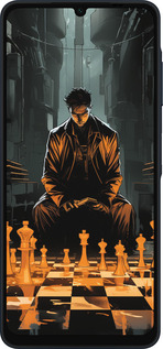 Силіконовий чехол Шахмати для Samsung Galaxy A06 4G - 5951u-3776 изображение 