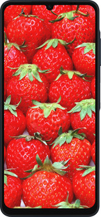 Силиконовый чехол Клубника для Samsung Galaxy A06 4G - 6020u-3776 изображение 