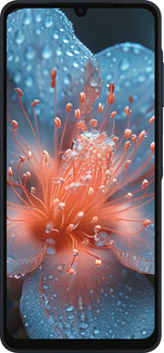 Силиконовый чехол Роса на цветке для Samsung Galaxy A06 4G - 6039u-3776 изображение 