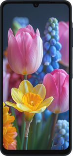 Силиконовый чехол Весенние цветы для Samsung Galaxy A06 4G - 6058u-3776 изображение 