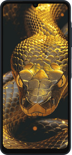 Силиконовый чехол Golden snake для Samsung Galaxy A06 4G - 6072u-3776 изображение 