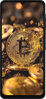 Силиконовый чехол Золотая лихорадка биткойна для Samsung Galaxy A06 4G - 6089u-3776 изображение 