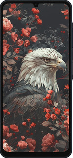 Силиконовый чехол Цветочный страж для Samsung Galaxy A06 4G - 6102u-3776 изображение 