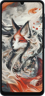 Силиконовый чехол Дух кицунэ' для Samsung Galaxy A06 4G - 6107u-3776 изображение 