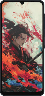 Силиконовый чехол Битва стихий для Samsung Galaxy A06 4G - 6110u-3776 изображение 