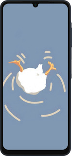 Силиконовый чехол Гусь ныряет для Samsung Galaxy A06 4G - 6275u-3776 изображение 