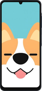 Силиконовый чехол Корги для Samsung Galaxy A06 4G - 6280u-3776 изображение 