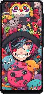 Силиконовый чехол Аниме парень для Samsung Galaxy A06 4G - 6317u-3776 изображение 