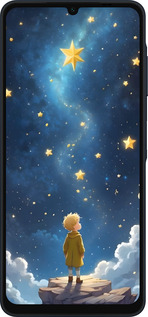 Силиконовый чехол Маленький принц для Samsung Galaxy A06 4G - 6326u-3776 изображение 