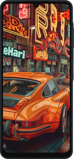 Силиконовый чехол Порше для Samsung Galaxy A06 4G - 6334u-3776 изображение 