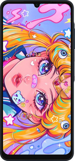 Силіконовий чехол Сейлор Мун 4 для Samsung Galaxy A06 4G - 6353u-3776 изображение 