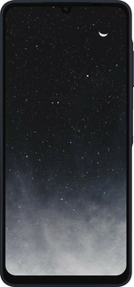 Силиконовый чехол Сині хмари, Синій місяць для Samsung Galaxy A06 4G - 6396u-3776 изображение 