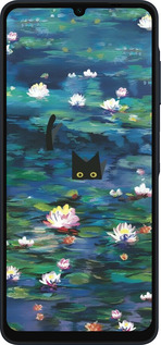 Силіконовий чехол Чохол із зображенням водяних лілій Моне та кішок для Samsung Galaxy A06 4G - 6399u-3776 изображение 