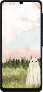 Силиконовый чехол Привидение для Samsung Galaxy A06 4G - 6401u-3776 изображение 