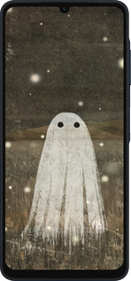 Силиконовый чехол Привидение и светлячки для Samsung Galaxy A06 4G - 6406u-3776 изображение 