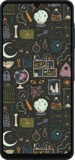 Силиконовый чехол Колдовской принт для Samsung Galaxy A06 4G - 6425u-3776 изображение 