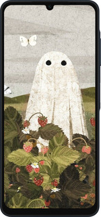 Силіконовий чехол Полуничні поля та привиди для Samsung Galaxy A06 4G - 6426u-3776 изображение 