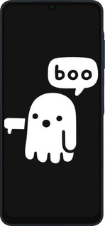 Силиконовый чехол Призрак Неодобрения для Samsung Galaxy A06 4G - 6431u-3776 изображение 