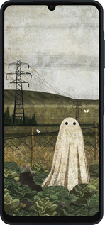 Силиконовый чехол Иллюстрация призрак в капусте для Samsung Galaxy A06 4G - 6440u-3776 изображение 