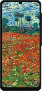 Силиконовый чехол Винсент Ван Гог-Маковое поле для Samsung Galaxy A06 4G - 6466u-3776 изображение 